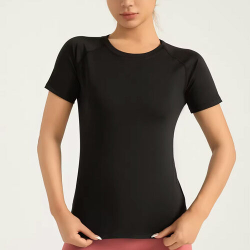Quick Dry Seamless Polyester Sports T-Shirt - Sportswear - CXB Apparel