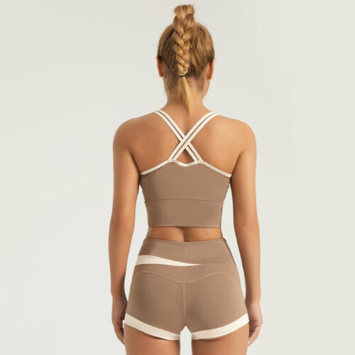 Women Ribbed High Waist Yoga Set - Sportswear - CXB Apparel