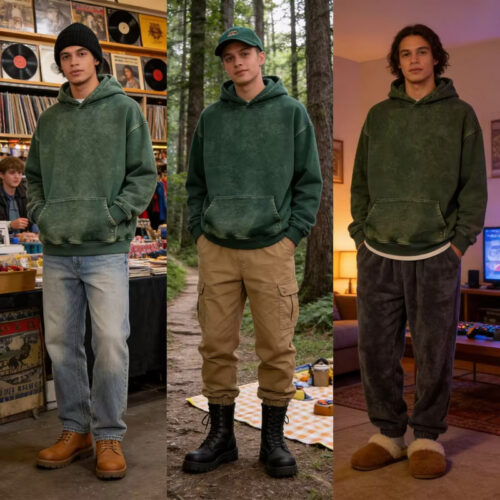 100% Cotton Tie-Dye Oversized Hoodie - Hoodies & Pullover Sweatshirts - CXB Apparel