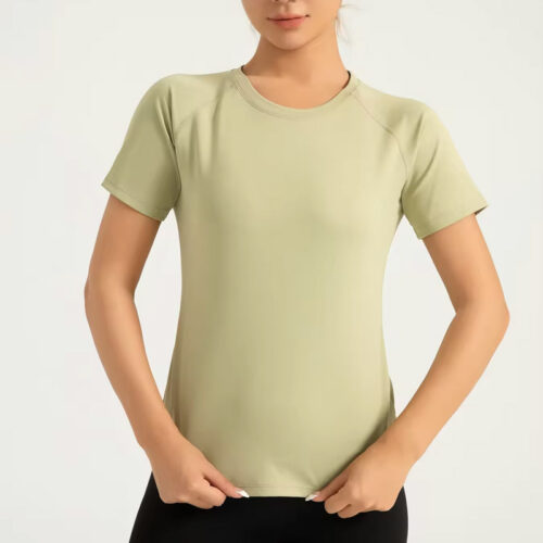 Quick Dry Seamless Polyester Sports T-Shirt - Sportswear - CXB Apparel