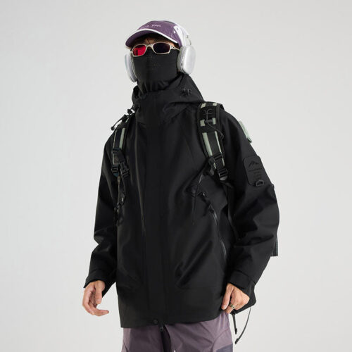 3-in-1 Windproof Waterproof Hooded Jacket - Outdoor Apparel - CXB Apparel