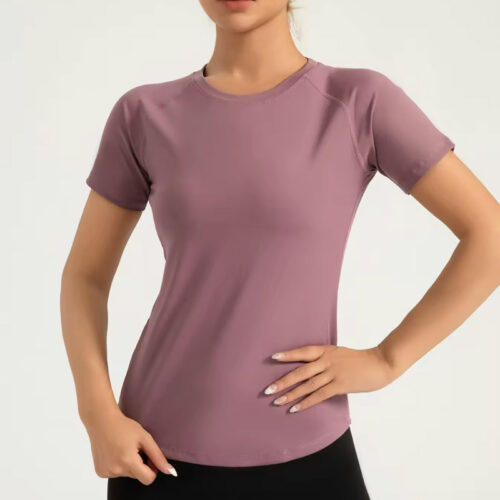 Quick Dry Seamless Polyester Sports T-Shirt - Sportswear - CXB Apparel